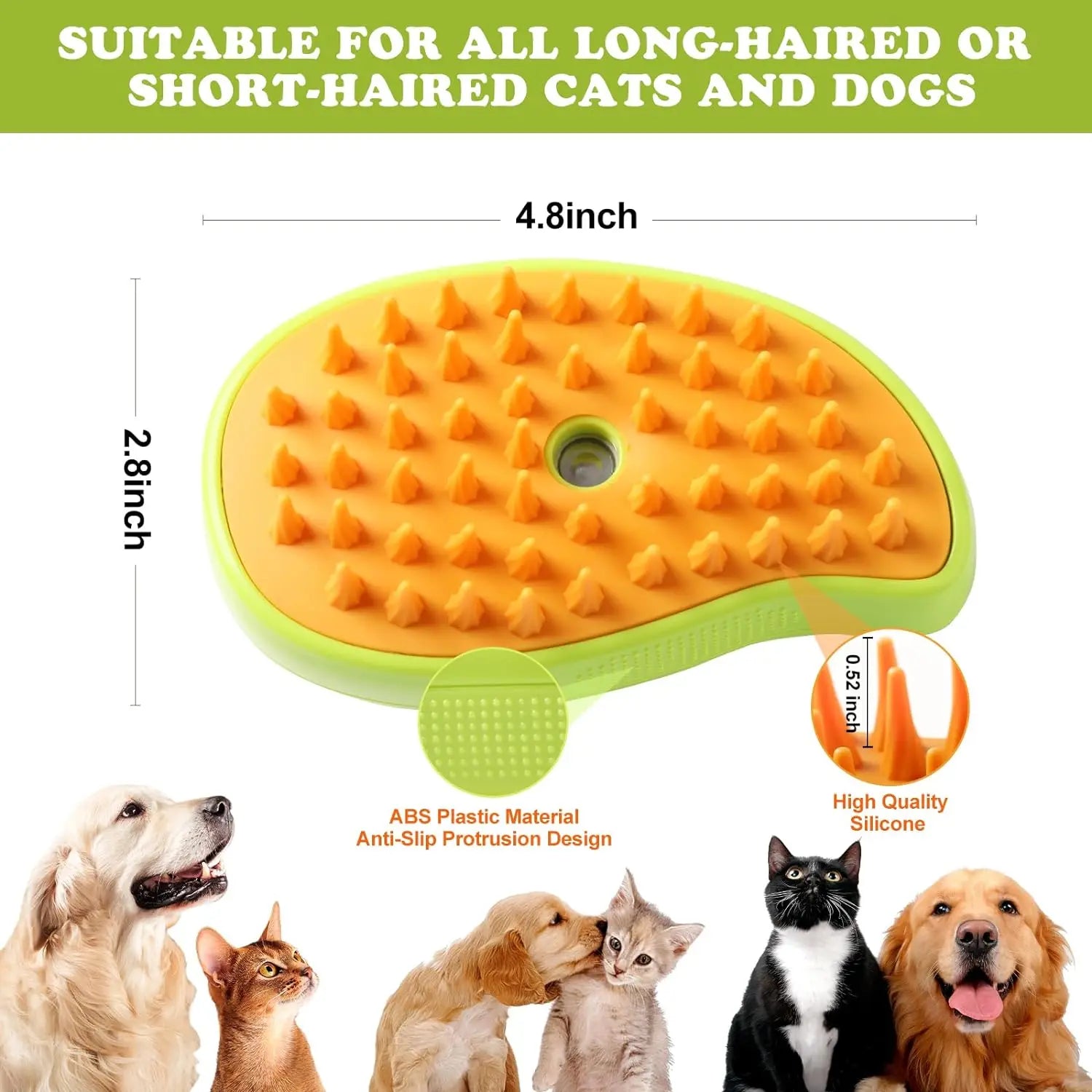 The SteamCare™ | 3-in-1 Professional Grooming Brush